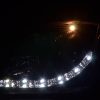 Scheinwerfer Set Daylight LED TFL-Optik Opel Vectra C  02-05 schwarz – Bild 3