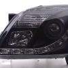 Scheinwerfer Set Daylight LED TFL-Optik Opel Vectra C  02-05 schwarz – Bild 4