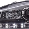 Scheinwerfer Set Daylight LED TFL-Optik Seat Ibiza Typ 6L  03-08 chrom – Bild 6