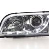 Scheinwerfer Set Daylight LED TFL-Optik Volvo S40/V40 Typ V  96-04 chrom – Bild 2