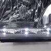 Scheinwerfer Set Daylight LED TFL-Optik Volvo S40/V40 Typ V  96-04 chrom – Bild 6