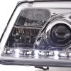 Scheinwerfer Set Daylight LED TFL-Optik VW Bora Typ 1J  99-04 chrom – Bild 6