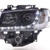 Scheinwerfer Set Daylight LED TFL-Optik VW Bus Typ T4  96-03 schwarz – Bild 2