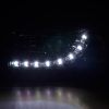 Scheinwerfer Set Daylight LED TFL-Optik VW Bus Typ T4  90-03 chrom – Bild 3