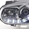 Scheinwerfer Set Daylight LED TFL-Optik VW Golf 4 Typ 1J  98-03 chrom für Rechtslenker – Bild 4