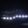 Scheinwerfer Set Daylight LED TFL-Optik VW Golf 4 Typ 1J  98-03 schwarz für Rechtslenker – Bild 2