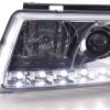 Scheinwerfer Set Daylight LED TFL-Optik VW Passat Typ 3B  97-00 chrom – Bild 6