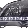 Scheinwerfer Set Daylight LED TFL-Optik VW Polo Typ 9N3  05-09 schwarz für Rechtslenker – Bild 4