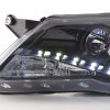 Scheinwerfer Set Daylight LED TFL-Optik VW Tiguan  07-11 schwarz für Rechtslenker – Bild 4