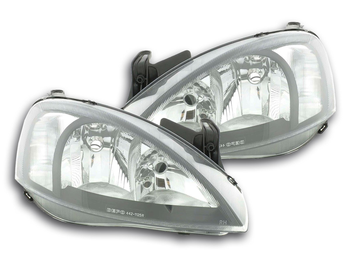 Scheinwerfer Opel Corsa C  01-06 schwarz