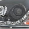Scheinwerfer Set Daylight LED TFL-Optik Opel Corsa B  94-00 schwarz – Bild 3