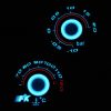 Tachoscheiben Plasmaoptik Set MCC Smart fortwo  1998-2007 Plasmascheibe Tacho – Bild 6