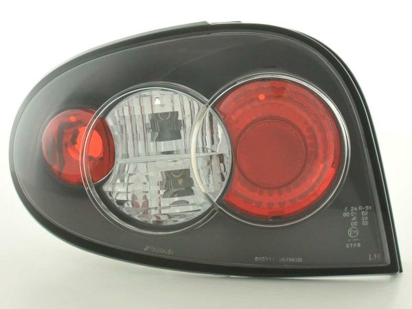 Rückleuchten Set Renault Megane 3-trg. Typ DABALAKAEA  96-98 schwarz