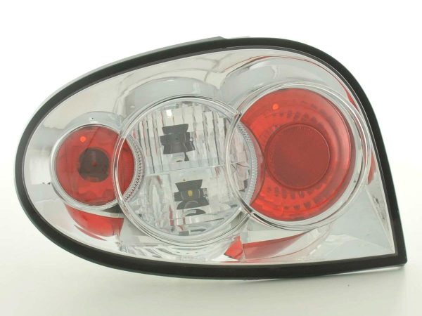 Rückleuchten Set Renault Megane 3-trg. Typ DABALAKAEA  99-02 chrom