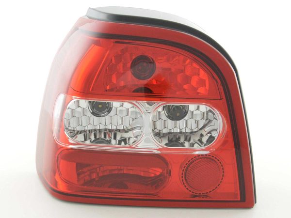 Rückleuchten Set VW Golf 3 Typ 1HXO  92-97 weiß/rot