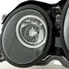 Scheinwerfer Set Mercedes E-Klasse Typ W210  99-01 schwarz für Rechtslenker – Bild 4