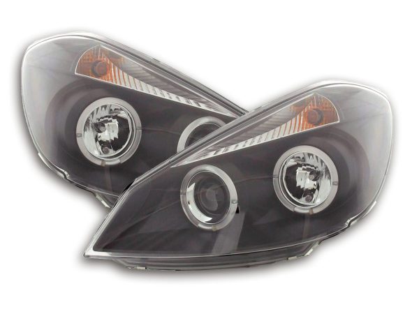 Scheinwerfer Set Renault Clio Typ R 05-08 schwarz