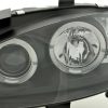 Scheinwerfer Set Renault Megane 1 3/5-trg.  99-02 schwarz für Rechtslenker – Bild 4