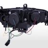 Daylight Scheinwerfer mit LED Standlicht BMW X5 E70  2008-2013 schwarz – Bild 3