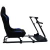 FK Gamesitz Spielsitz Rennsimulator eGaming Seats Monaco schwarz/blau – Bild 3