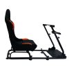 FK Gamesitz Spielsitz Rennsimulator eGaming Seats Monaco schwarz/orange – Bild 3