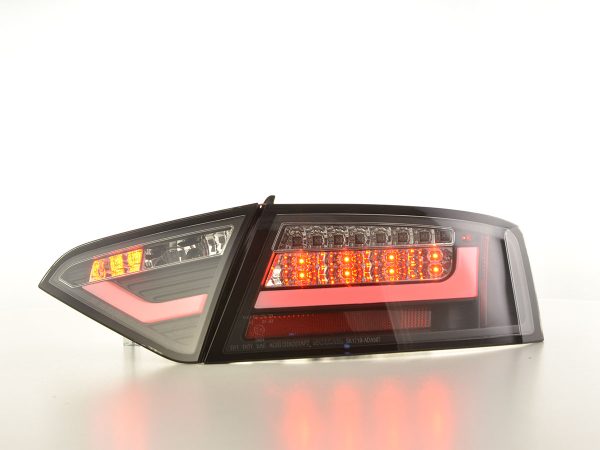 LED Rückleuchten Set Lightbar Audi A5 8T Coupe/Sportback  07-11 schwarz