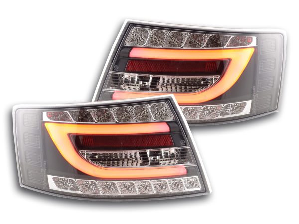 LED Rückleuchten Set Audi A6 Limo (4F)  04-08 schwarz