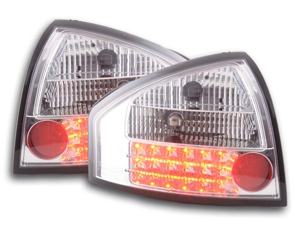 LED Rückleuchten Set Audi A6 Limousine Typ 4B  97-03 chrom