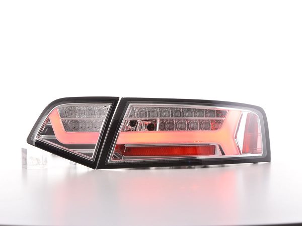 LED Rückleuchten Set Lightbar Audi A6 4F Limo  08-11 chrom