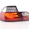 LED Rückleuchten Set BMW 3er E46 Coupe  99-02 klar/rot – Bild 2