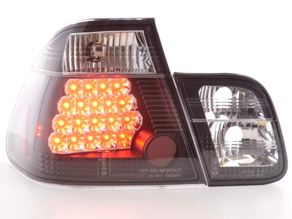 LED Rückleuchten Set BMW 3er Limousine Typ E46  98-01 schwarz