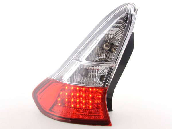 LED Rückleuchten Set Citroen C4 3-trg. Typ L  04- klar/rot