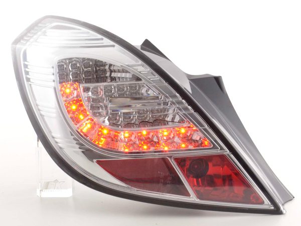 LED Rückleuchten Set Opel Corsa D 3-türig  06-10 chrom
