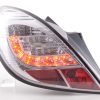 LED Rückleuchten Set Opel Corsa D 3-türig  06-10 chrom – Bild 2