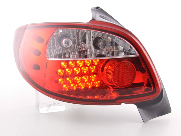 LED Rückleuchten Set Peugeot 206 3/5 trg. ohne Cabrio  98-05 rot