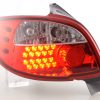 LED Rückleuchten Set Peugeot 206 3/5 trg. ohne Cabrio  98-05 rot – Bild 3