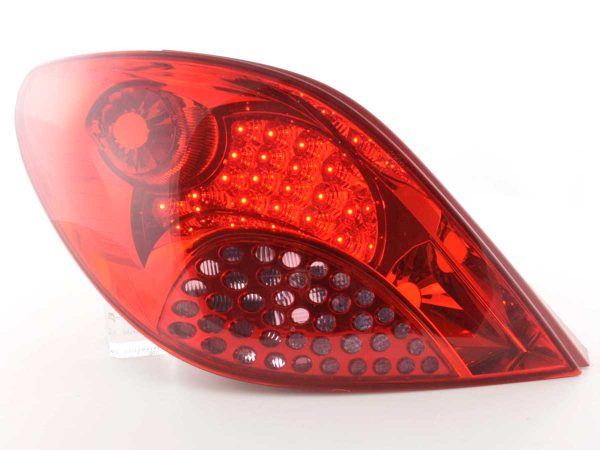 LED Rückleuchten Set Peugeot 207  06-09 rot