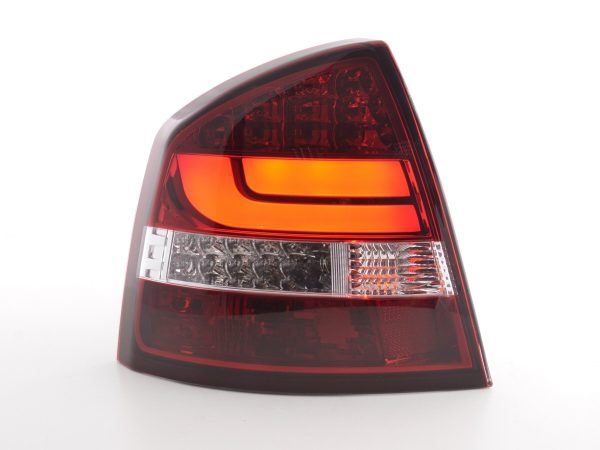 LED Rückleuchten Set Skoda Octavia 1Z Limo  05-12 rot/klar