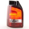 LED Rückleuchten Set VW T5  03-10 Heckklapentür-Version rot/klar – Bild 4