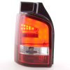 LED Rückleuchten Set VW T5  2010- Heckklapentür-Version rot/klar – Bild 3