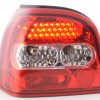 LED Rückleuchten Set VW Golf 3 Typ 1HXO  92-97 klar/rot – Bild 2