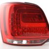 LED Rückleuchten Set VW Polo 6R  ab 2009 klar/rot – Bild 6