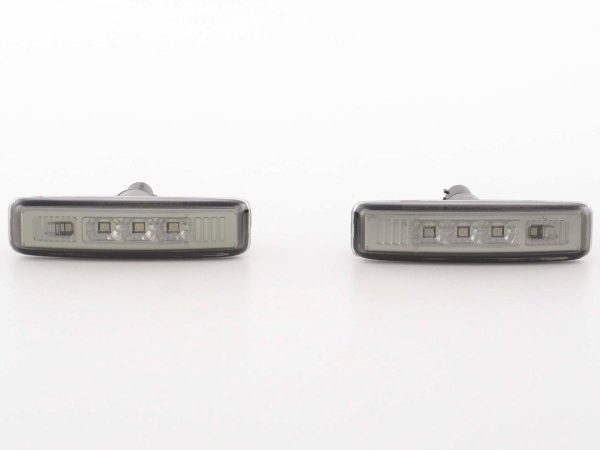 Seitenblinker Blinker Set LED BMW 5er E39, schwarz