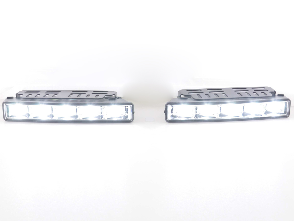 LED Leuchten Set universal mit externem Schalter, chrom