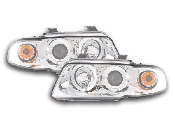 Scheinwerfer Set Audi A4 Typ B5  95-99 chrom