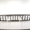 Sportgrill Frontgrill Grill Opel Meriva Typ X01  03-06 schwarz/chrom – Bild 4