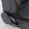 FK Sportsitze Auto Halbschalensitze Set Carbon-Optik Kunstleder schwarz – Bild 6