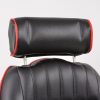 FK Oldtimersitze Auto Vollschalensitze Set Classic 2 Kunstleder schwarz mit Kopfstütze – Bild 3