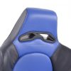 FK Sportsitze Auto Halbschalensitze Set Edition 1 Kunstleder blau/schwarz – Bild 2