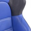 FK Sportsitze Auto Halbschalensitze Set Edition 1 Kunstleder blau/schwarz – Bild 3